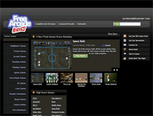 Tablet Screenshot of freearcade.com